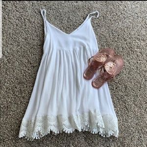 Lulu's White Mini Dress